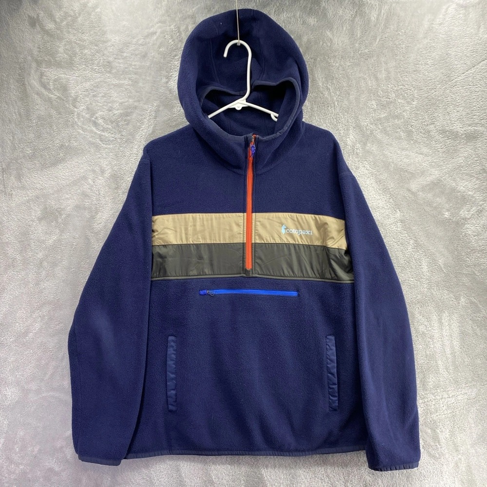 Cotopaxi Teca Fleece Hooded Half Zip Jacket Women's L Star Gazing